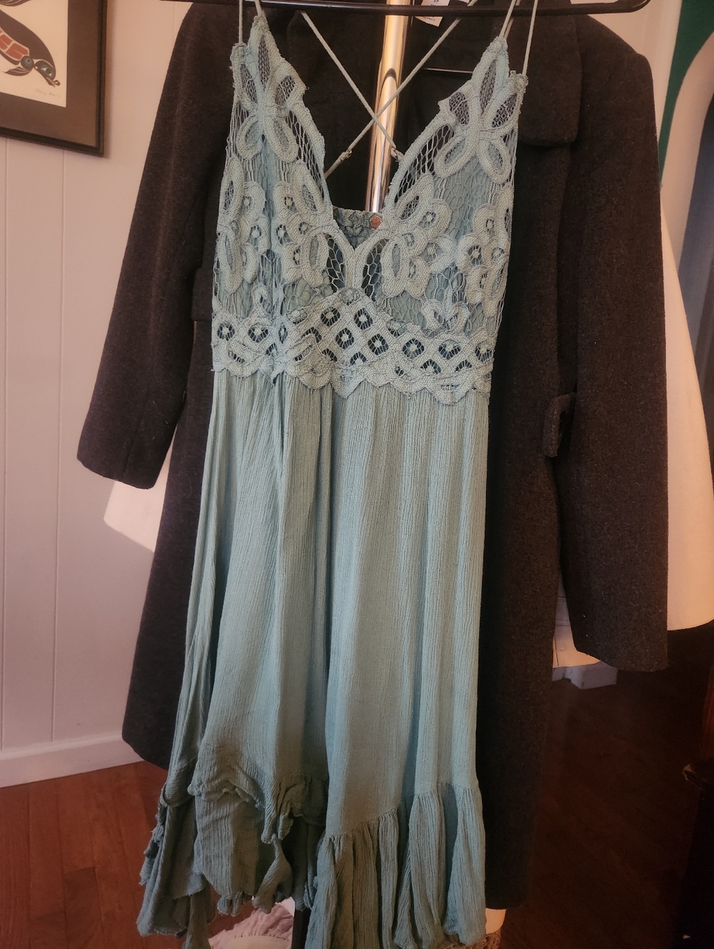 Free People Adella Mini Dress